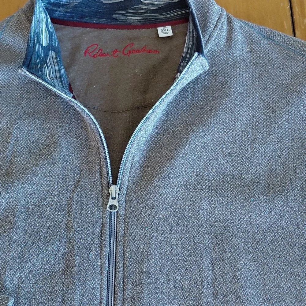 Robert Graham Zip-Up Jacket 3XL